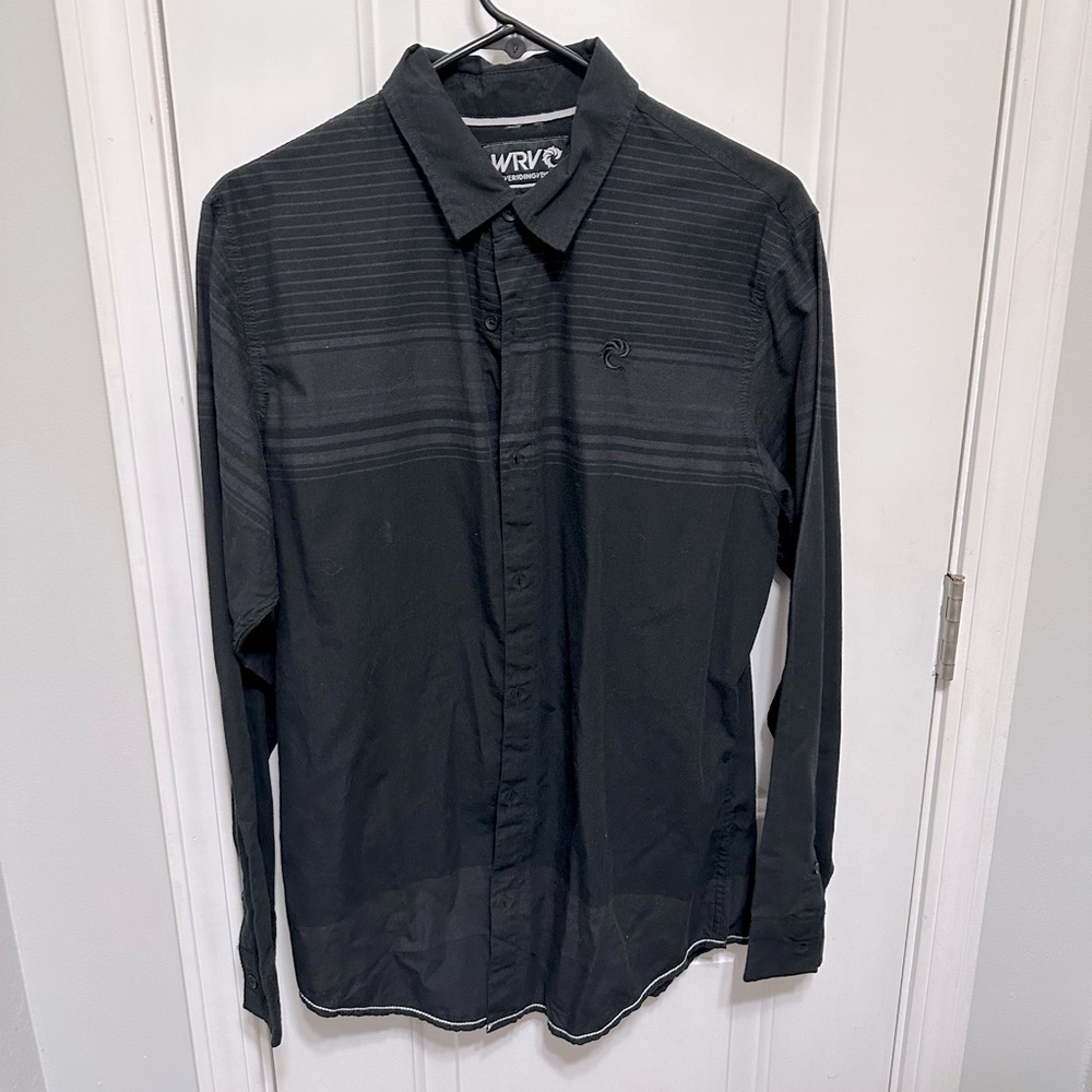 Black WRV men’s button down